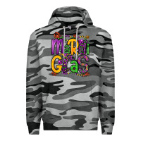 Slate Camo mardi gras Premium Hoodie - OliviaCreatesArt