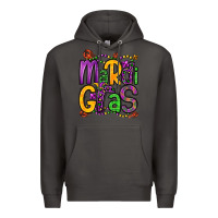 Smoke mardi gras Premium Hoodie - OliviaCreatesArt