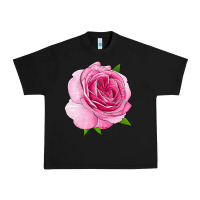 Black All Dressed Up Rose Urban Heavy Tee - LillyAllenDesigns