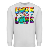 Dove Grey Western Love LGBTQ Tumbler Premium Sweatshirt - BundleAndBundleShop