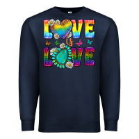Navy Western Love LGBTQ Tumbler Premium Sweatshirt - BundleAndBundleShop