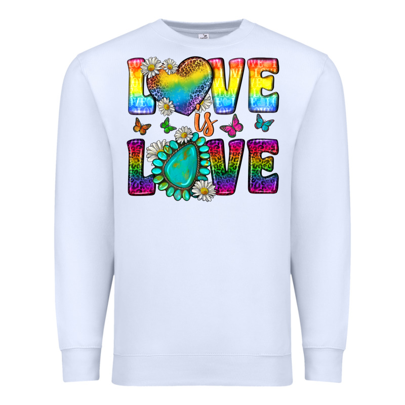 Western Love Lgbtq Tumbler Premium Sweatshirt by BundleAndBundleShop | Teevron