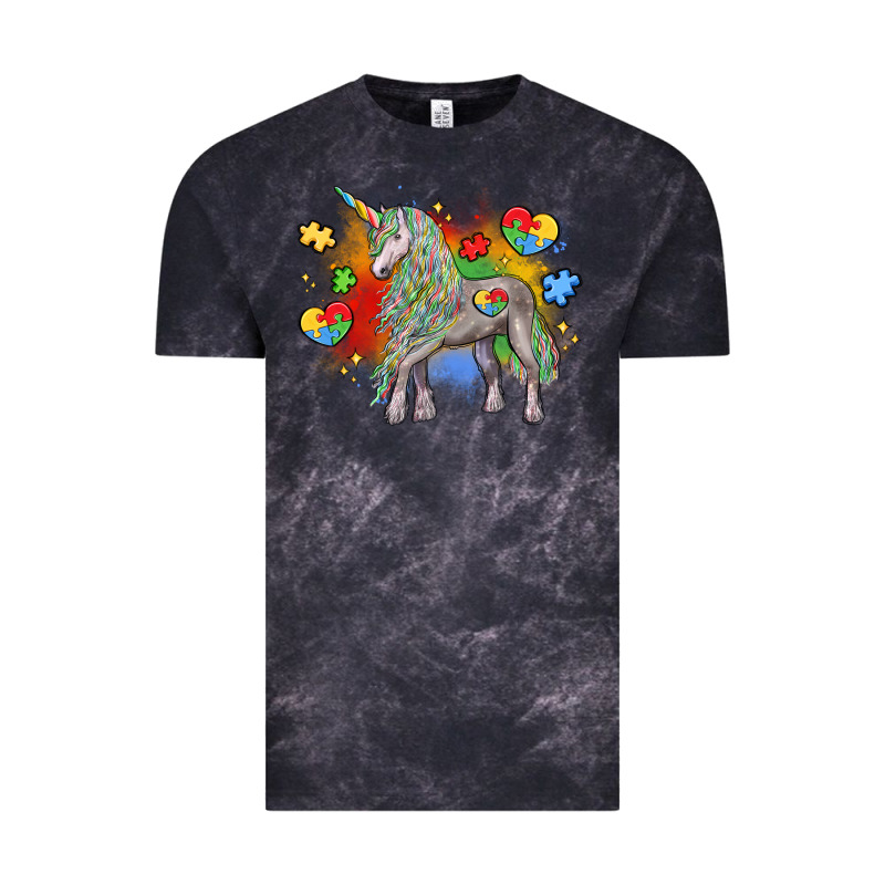 Autism Unicorn Vintage Tee by LillyAllenDesigns | Teevron