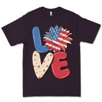 Plum love 4th of july Premium Tee - MaliasSmallBusiness