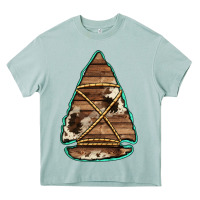 Arona cowhide wooden arrowhead Heavy Core Tee - Jasminsmagicworld