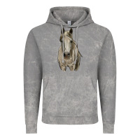 Cloud Rock horse Vintage Hoodie - RanaPortraitStore