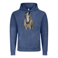 Vintage Denim horse Vintage Hoodie - RanaPortraitStore