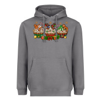 Storm christmas cupcake with gingerbreads bbs Heavyweight Hoodie - BundleAndBundleShop