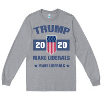 Heather Grey Trump Quotes Long Sleeve Tee - Bettercallsaul