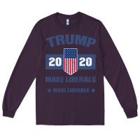 Plum Trump Quotes Long Sleeve Tee - Bettercallsaul