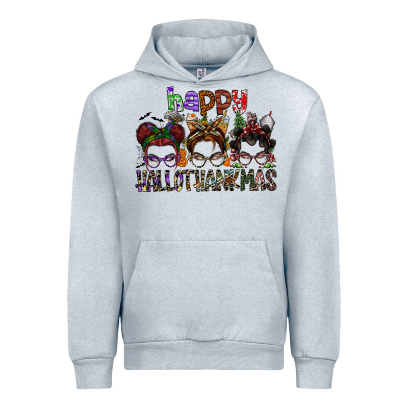 Happy Hallothanksmas Urban Hoodie by SublimationCraftShop | Teevron