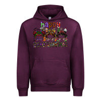 Mauve Wine happy hallothanksmas Urban Hoodie - SublimationCraftShop