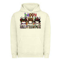 Pigment Pistachio happy hallothanksmas Urban Hoodie - SublimationCraftShop