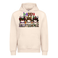 Sandshell happy hallothanksmas Urban Hoodie - SublimationCraftShop