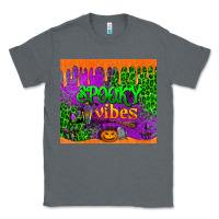 Charcoal Heather spooky vibes tumbler Classic Tee - BundleAndBundleShop