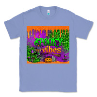 Colony Blue spooky vibes tumbler Classic Tee - BundleAndBundleShop
