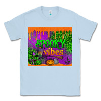 Dusty Blue spooky vibes tumbler Classic Tee - BundleAndBundleShop