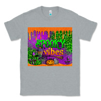 Heather Grey spooky vibes tumbler Classic Tee - BundleAndBundleShop