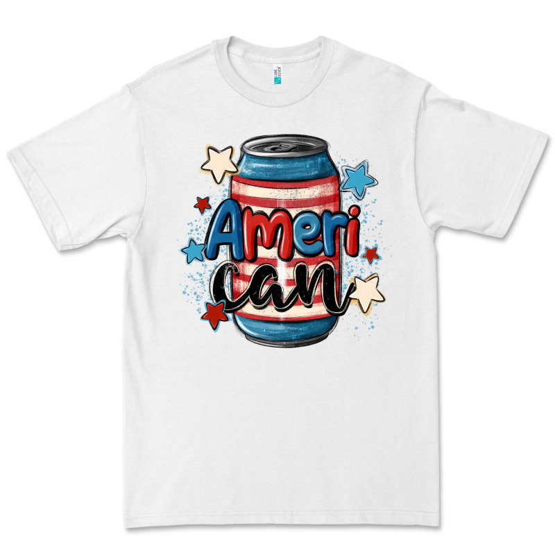 American Can Cooler Premium Tee by MaliasSmallBusiness | Teevron