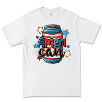 White American can cooler Premium Tee - MaliasSmallBusiness