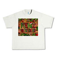 Pistachio feliz navidad Christmas cactus leopard Urban Heavy Tee - JahusDesignShop