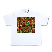 White feliz navidad Christmas cactus leopard Urban Heavy Tee - JahusDesignShop