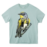 Arona yellow rumped warbler Heavy Core Tee - LillyAllenDesigns