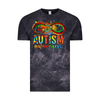 Cloud Black autism awareness butterfly infinity symbol Vintage Tee - LillyAllenDesigns