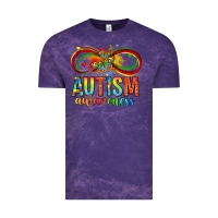 Cloud Purple autism awareness butterfly infinity symbol Vintage Tee - LillyAllenDesigns