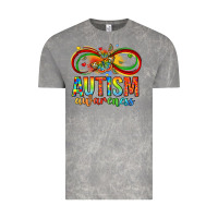 Cloud Rock autism awareness butterfly infinity symbol Vintage Tee - LillyAllenDesigns