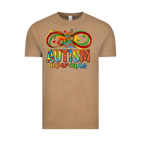 Vintage Coffee autism awareness butterfly infinity symbol Vintage Tee - LillyAllenDesigns