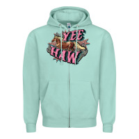 Yee Haw Zipper Hoodie | Teevron