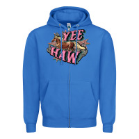 True Royal Yee haw Zipper Hoodie - HowdyJamesFarm