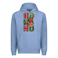 Colony Blue ho ho ho gnomes fa Premium Hoodie - FaDigitalArtStudio