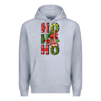 Heather Grey ho ho ho gnomes fa Premium Hoodie - FaDigitalArtStudio