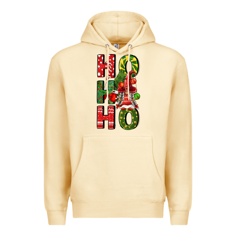 Ho Ho Ho Gnomes Fa Premium Hoodie by FaDigitalArtStudio | Teevron