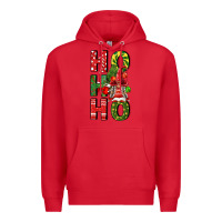 Red ho ho ho gnomes fa Premium Hoodie - FaDigitalArtStudio