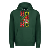 Sports Green ho ho ho gnomes fa Premium Hoodie - FaDigitalArtStudio