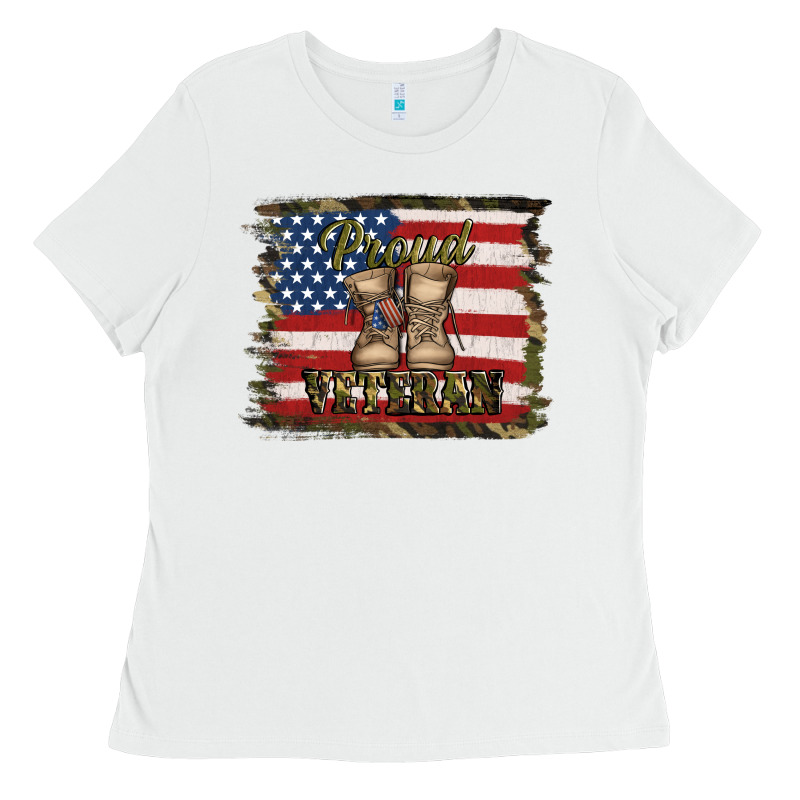Proud Veteran Ladies Tee by Jasminsmagicworld | Teevron