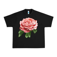 Black America Rose Urban Heavy Tee - LillyAllenDesigns