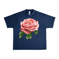 Navy America Rose Urban Heavy Tee - LillyAllenDesigns