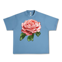 Pebble Blue America Rose Urban Heavy Tee - LillyAllenDesigns