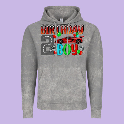 Birthday Boy 2 Vintage Hoodie Designed By Bundleandbundleshop