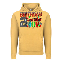 Vintage Mustard birthday boy 2 Vintage Hoodie - BundleAndBundleShop