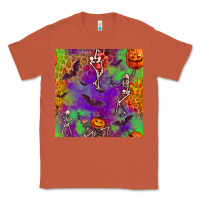 Copper halloween party seamless pattern Classic Tee - BundleAndBundleShop