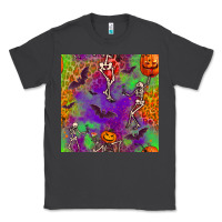 Smoke halloween party seamless pattern Classic Tee - BundleAndBundleShop