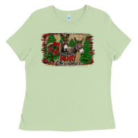 Matcha donkey christmas Ladies Tee - Jasminsmagicworld