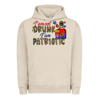 Pigment French Oak i'm drunk i'm patrıtoc Urban Hoodie - CowhideDigitalArt