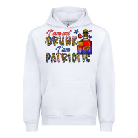 White i'm drunk i'm patrıtoc Urban Hoodie - CowhideDigitalArt