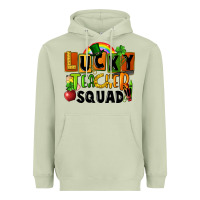 Matcha lucky teacher squad Heavyweight Hoodie - FaDigitalArtStudio